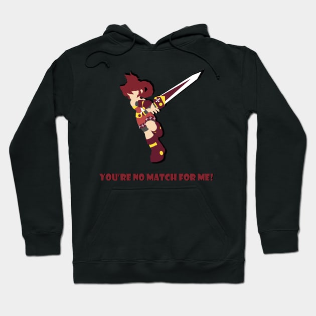 Kanavan's Red Knight Hoodie by StiffKareha